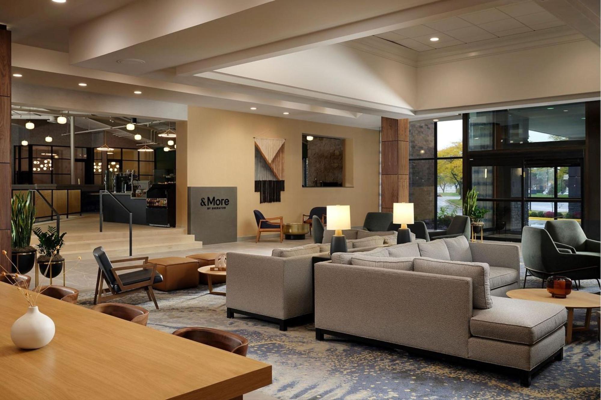 Sheraton Grand Rapids Airport Hotel Cascade Exterior foto